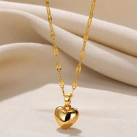 Heart Pendant Necklace | Elegant Jewellery for Women-Concave Heart-State of Style