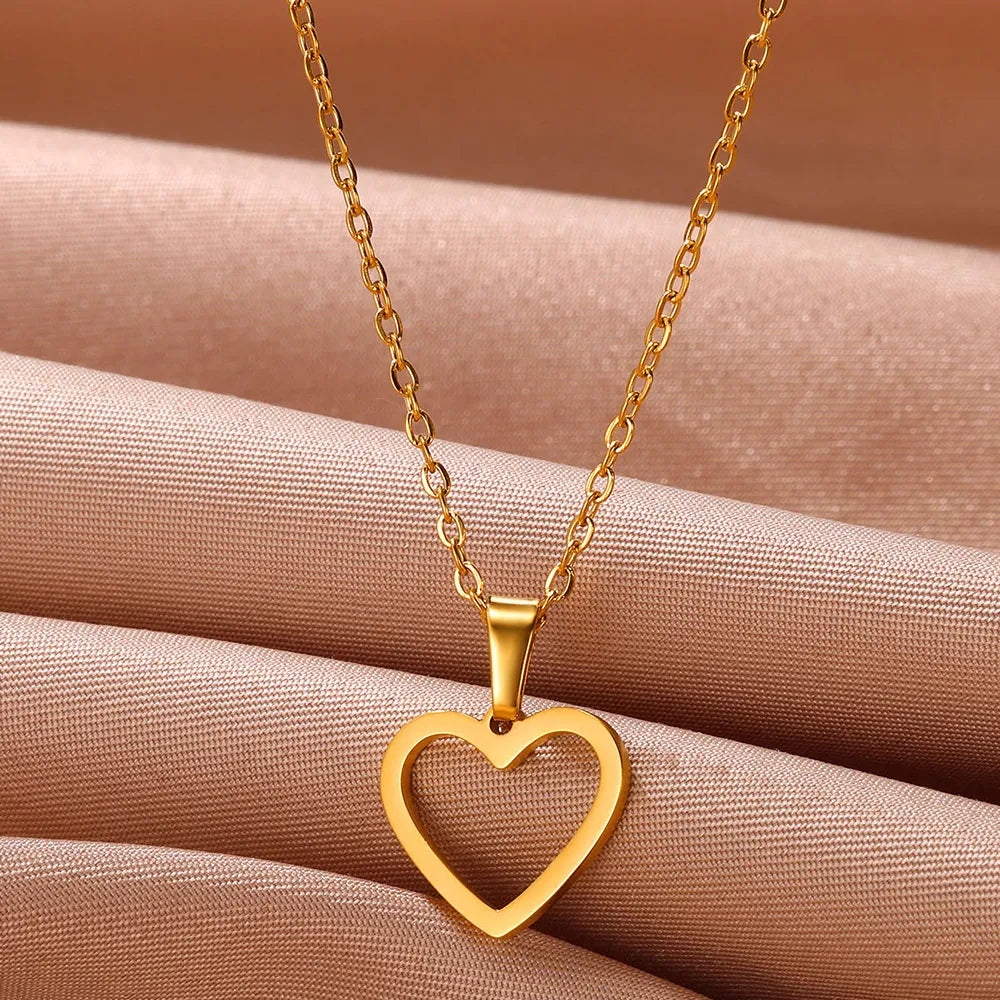 Heart Pendant Necklace | Elegant Jewellery for Women-Concave Heart-State of Style