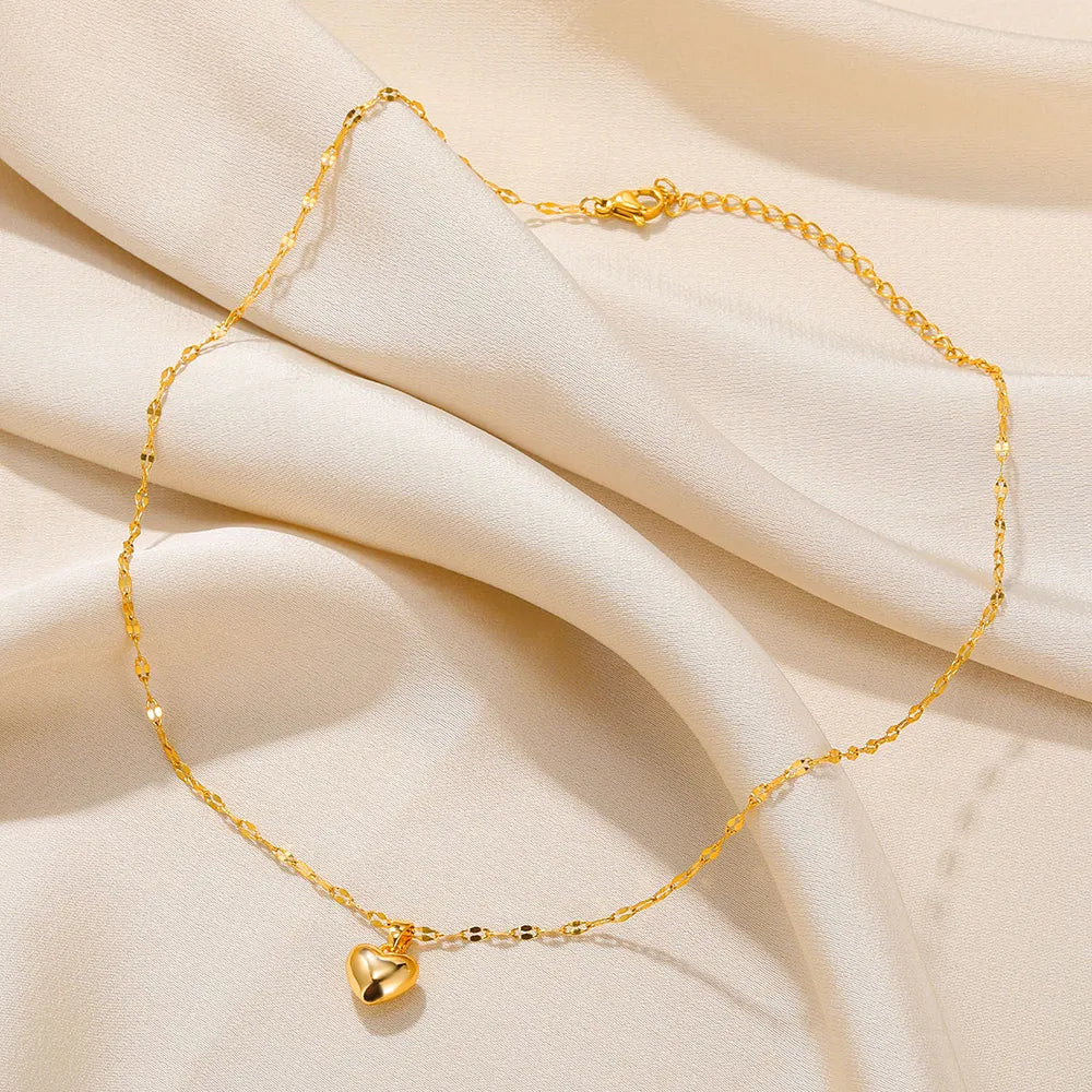Heart Pendant Necklace | Elegant Jewellery for Women-Concave Heart-State of Style