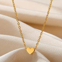 Heart Pendant Necklace | Elegant Jewellery for Women-Smooth Heart-State of Style