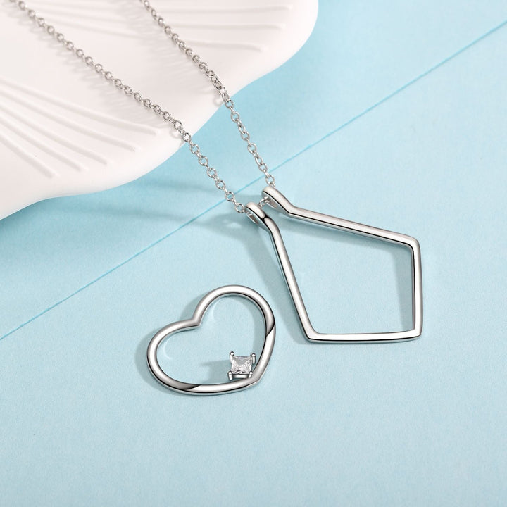 Heart Ring Holder Necklace - Amelina-State of Style