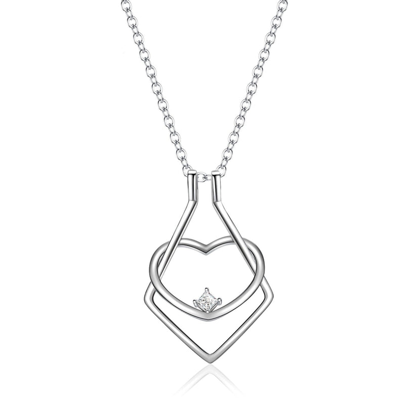 Heart Ring Holder Necklace - Amelina-State of Style
