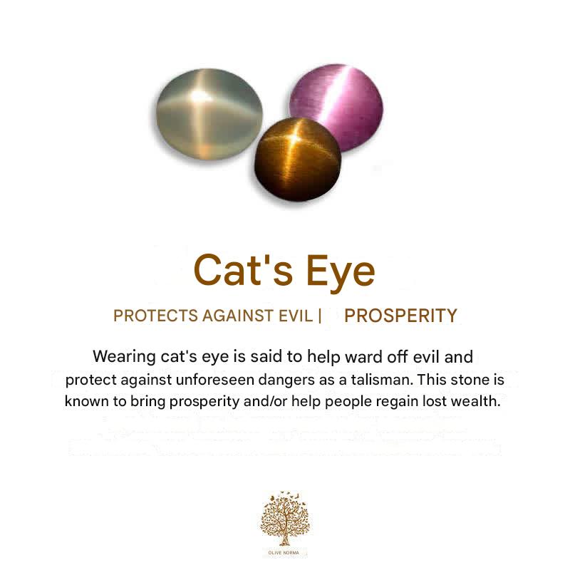 Heart-Shaped Cat’s Eye Stone Rosary Necklace – Elara-Pink Cat’s Eye Stone #Heart-State of Style