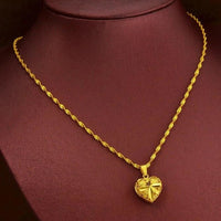 HeartChain | Elegant Women's Necklace with Timeless Charm-Gold-State of Style