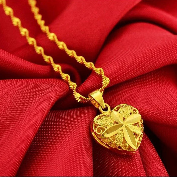 HeartChain | Elegant Women's Necklace with Timeless Charm-Gold-State of Style