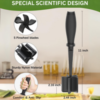 Heat-resistant Meat Chopper-Black-State of Style