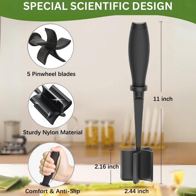 Heat-resistant Meat Chopper-Black-State of Style