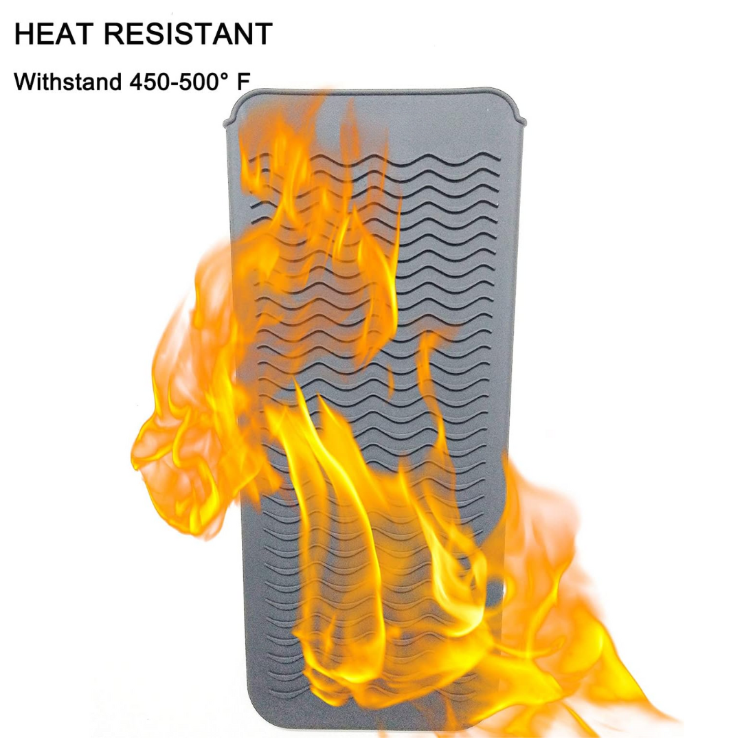 Heat Resistant Silicone Mat-Grey-State of Style
