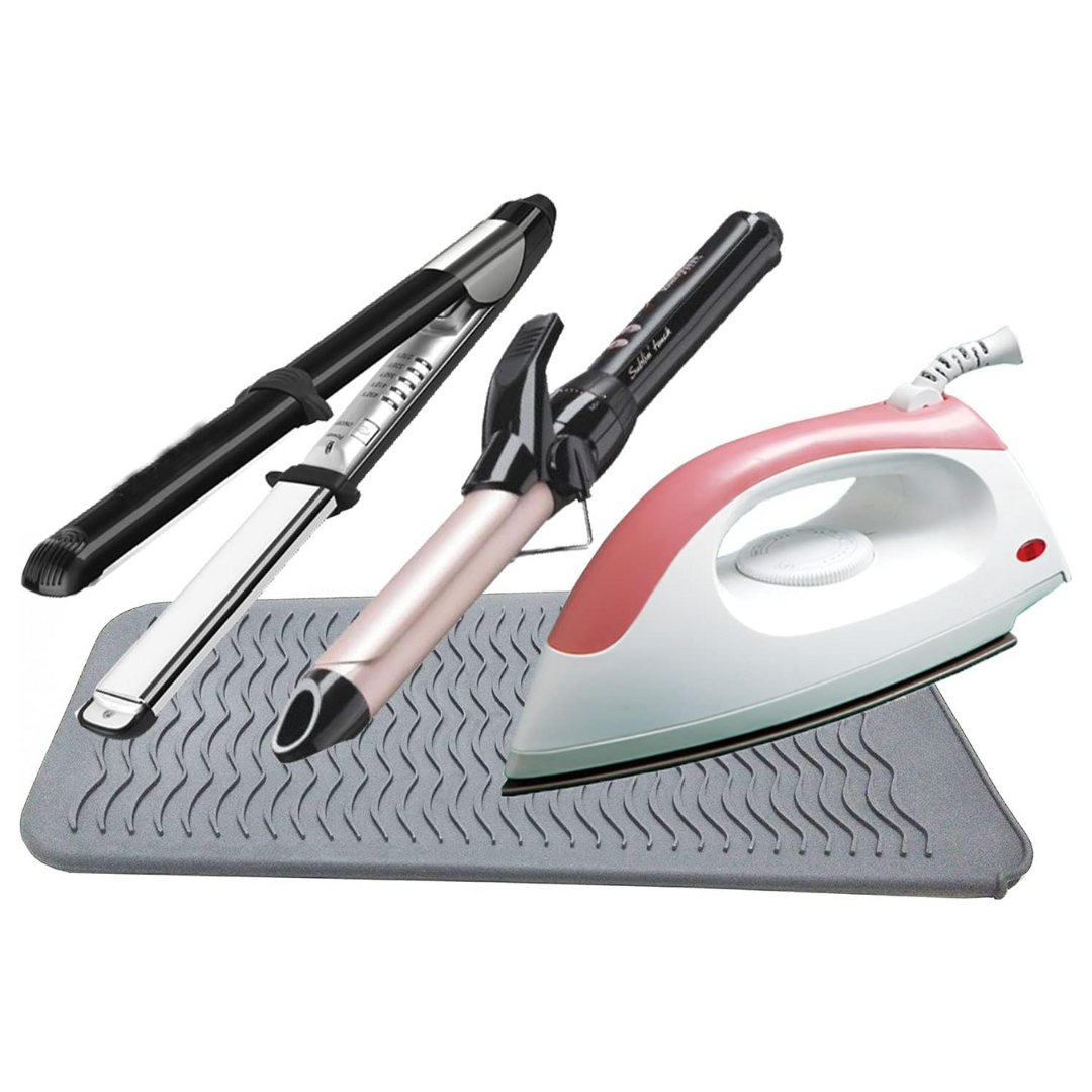 Heat Resistant Silicone Mat-Grey-State of Style