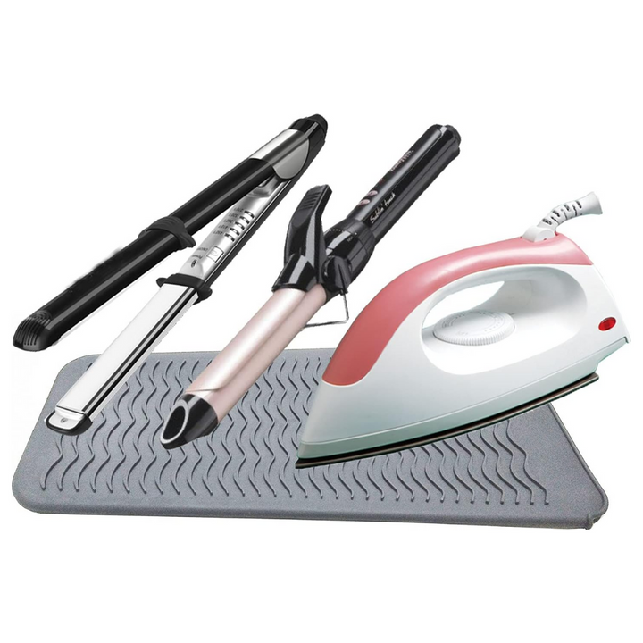 Heat Resistant Silicone Mat-Grey-State of Style