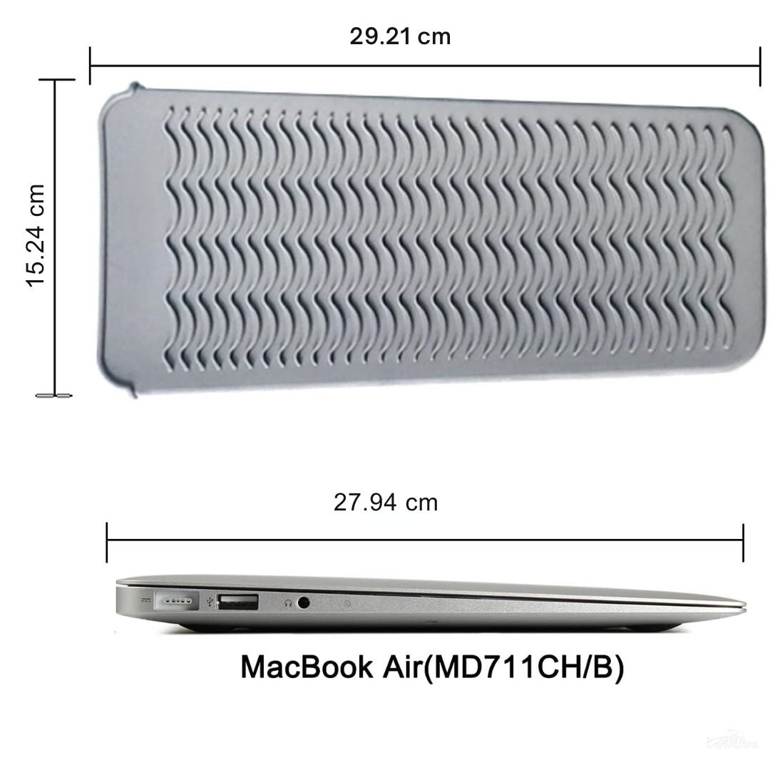 Heat Resistant Silicone Mat-Grey-State of Style