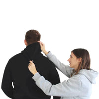 Heated Unisex Hoodie - ThermaHoodie-Grey-S-State of Style