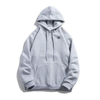 Heated Unisex Hoodie - ThermaHoodie-Grey-S-State of Style