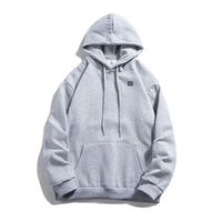 Heated Unisex Hoodie - ThermaHoodie-Grey-S-State of Style
