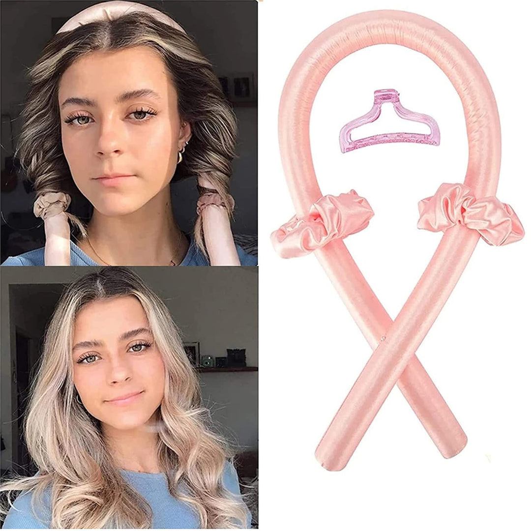 Heatless Curlers | No-Heat Hair Styling Solution-Pink-State of Style