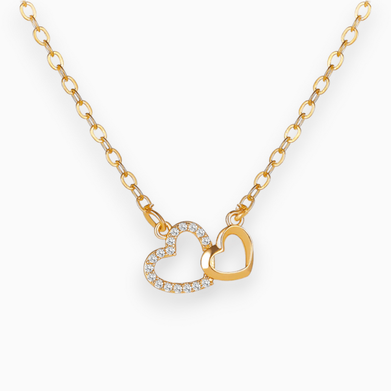 Heavenly Love Connection Necklace - Celestina-Gold-State of Style