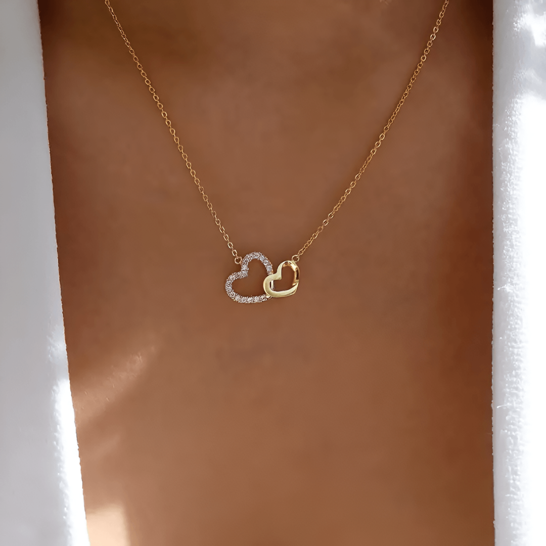 Heavenly Love Connection Necklace - Celestina-Silver-State of Style