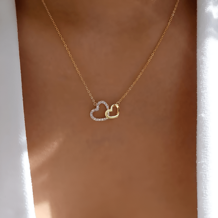 Heavenly Love Connection Necklace - Celestina-Silver-State of Style