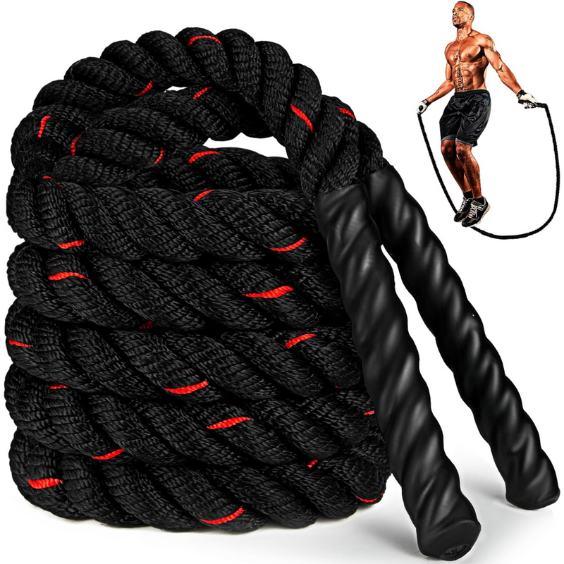 Heavy Weighted Jump Rope-1.2 kg = 2.65 lbs-State of Style