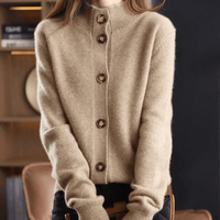 HeidiesCardigan | Women's Soft & Stylish Cardigan-Beige-S-State of Style