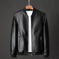 HeikosJacket | Men's Stylish Vegan Leather Jacket-Black-M-State of Style