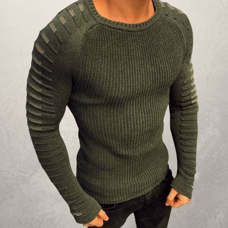HenrysShirt | Men's Soft & Relaxed-Fit Sweater-Khaki-XS-State of Style
