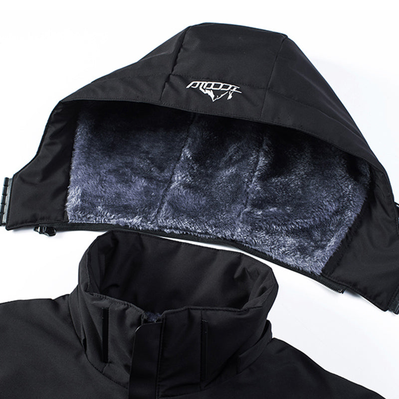 Men's Parka with Removable Hood - Victor