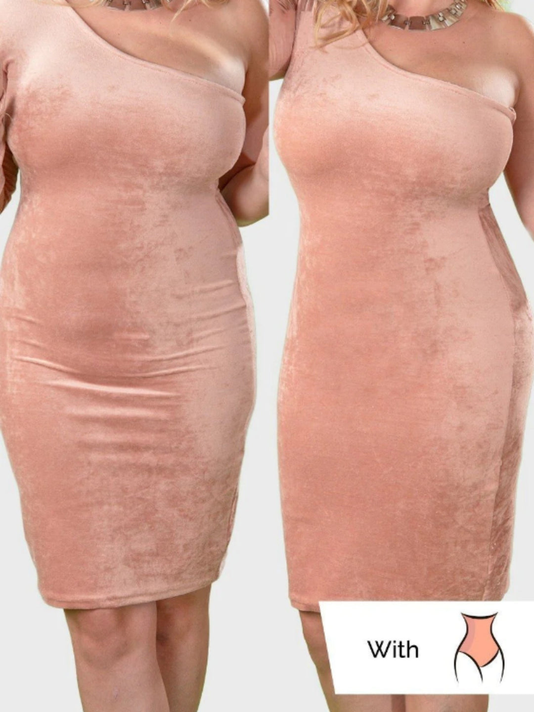 HerPanty | Women's Shaping & Supportive Underwear-Black + Beige free-S-State of Style