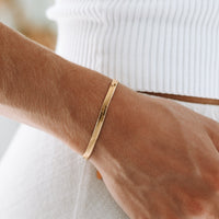 Herringbone Bracelet - Lana-Gold-State of Style