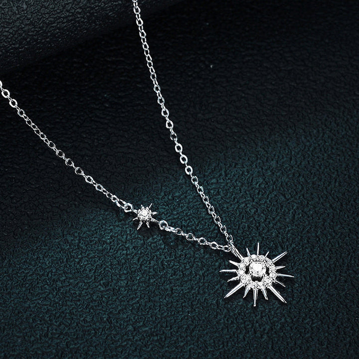 Hexagram Pendant Necklace | Elegant Sterling Silver Jewellery-State of Style
