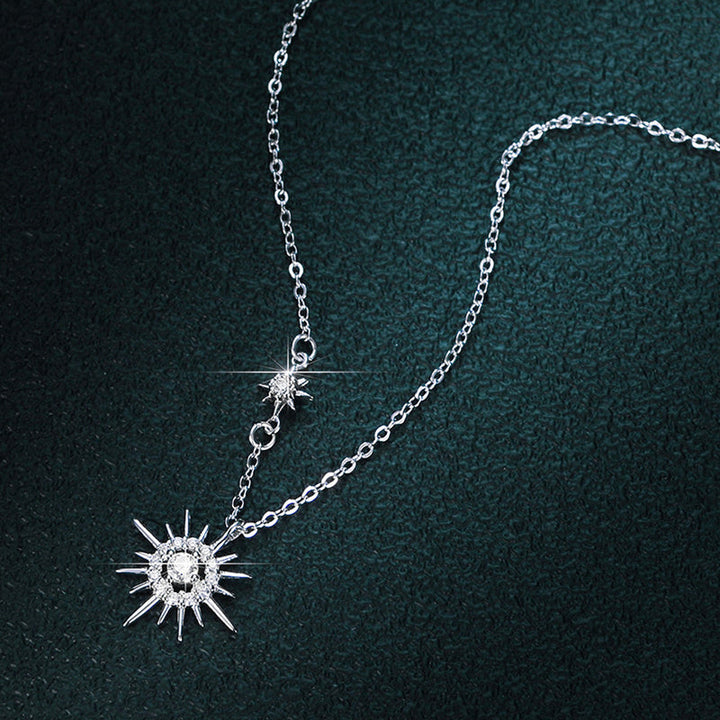 Hexagram Pendant Necklace | Elegant Sterling Silver Jewellery-State of Style