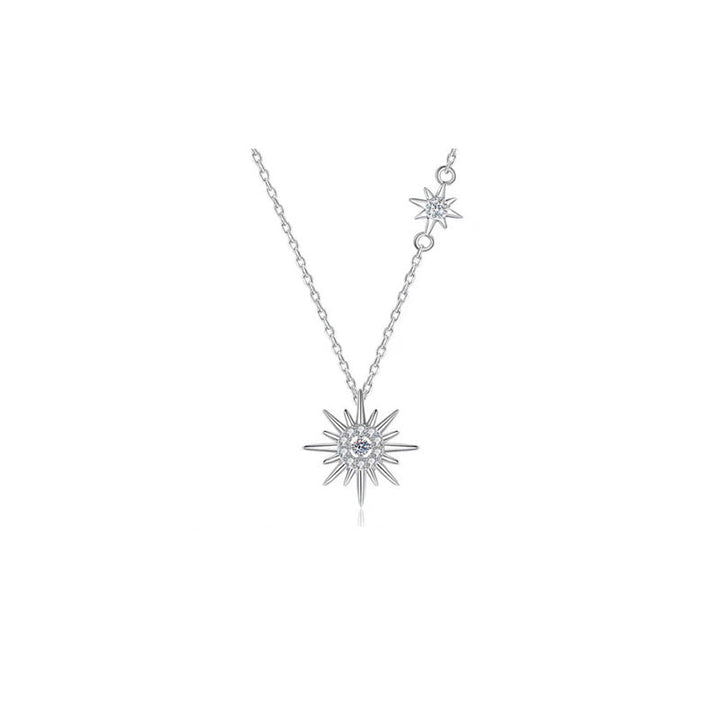 Hexagram Pendant Necklace | Elegant Sterling Silver Jewellery-State of Style