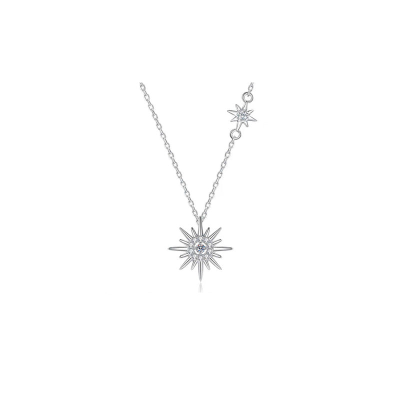 Hexagram Pendant Necklace | Elegant Sterling Silver Jewellery-State of Style