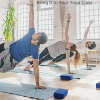 High Density EVA Foam Yoga Blocks (2 Pieces)-Grey-State of Style