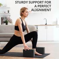 High Density EVA Foam Yoga Blocks (2 Pieces)-Grey-State of Style