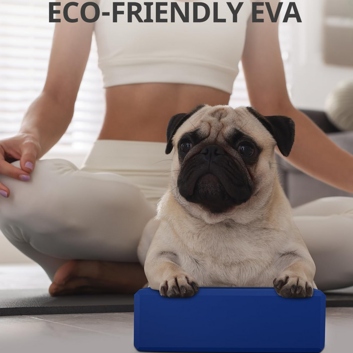High Density EVA Foam Yoga Blocks (2 Pieces)-Grey-State of Style
