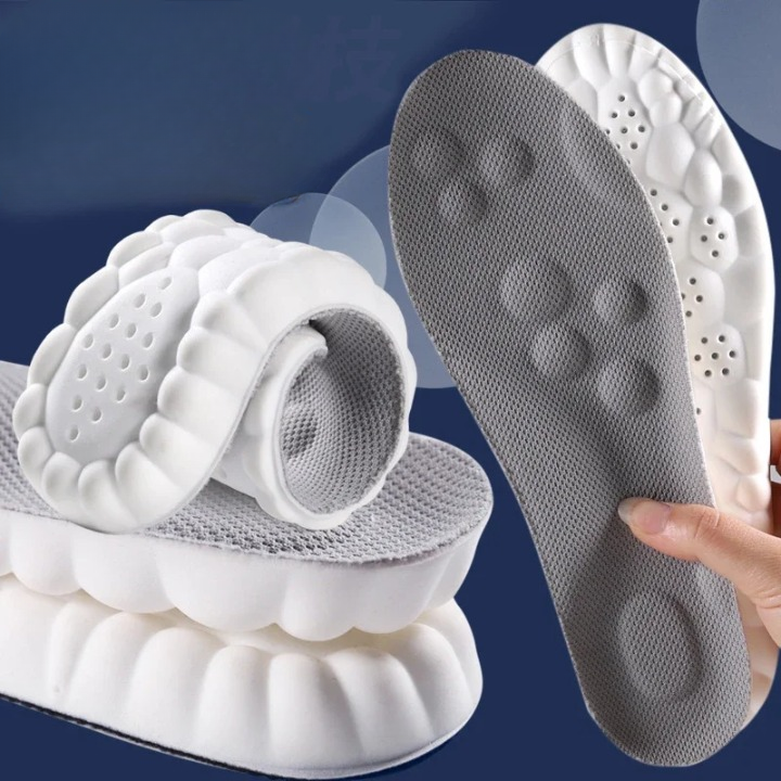 HIGH ELASTIC SPORTS INSOLES - CUSTOM SUPPORT & COMFORT-Grey-3 - 3.5-State of Style