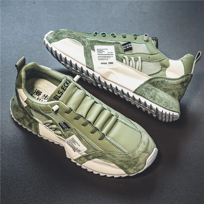 High-performance breathable sports shoes for men – Leonardo-Green-6-State of Style