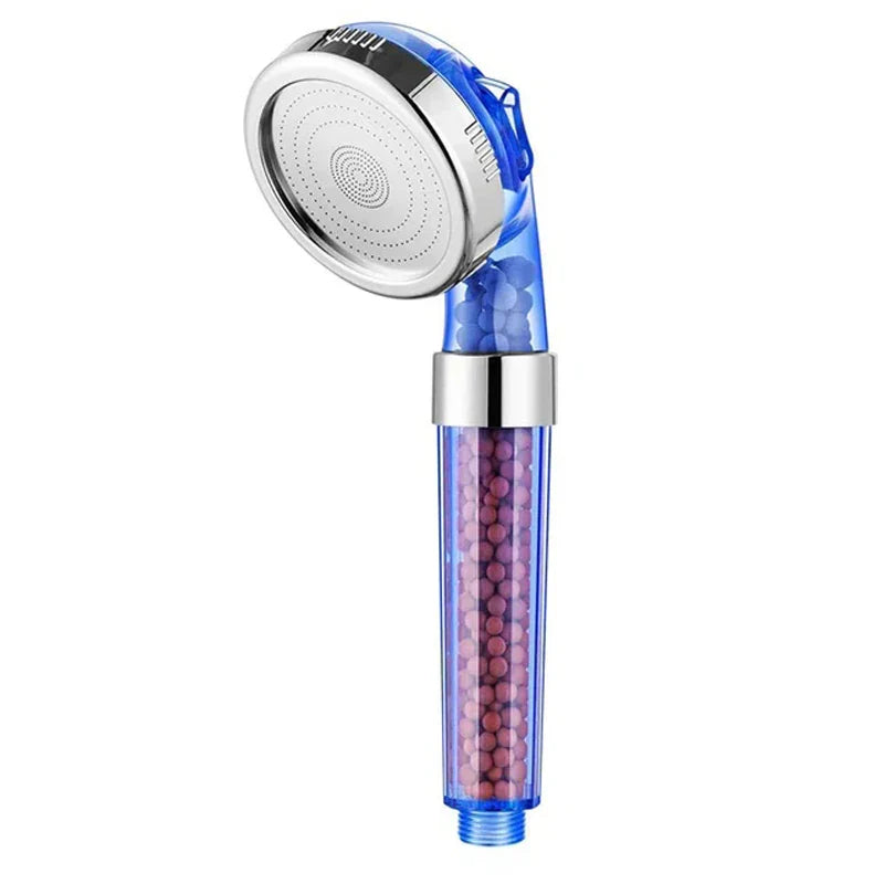 High Pressure Water-Saving Shower Head with Filter - AquaGlow-Blue C-State of Style