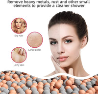 High Pressure Water-Saving Shower Head with Filter - AquaGlow-Transparent-State of Style