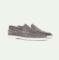 High-quality leather loafers for men - Ricardo-Dark Grey-3.5-State of Style