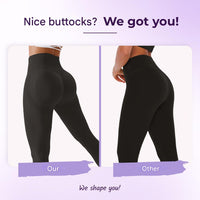 High Waist Ladies' Sports Leggings – FlexFit-Black-S-State of Style