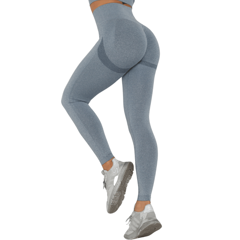 High Waist Ladies' Sports Leggings – FlexFit-Blue-S-State of Style