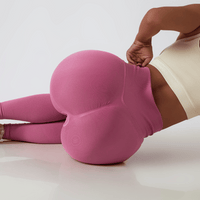 High Waist Ladies' Sports Leggings – FlexFit-Pink-S-State of Style