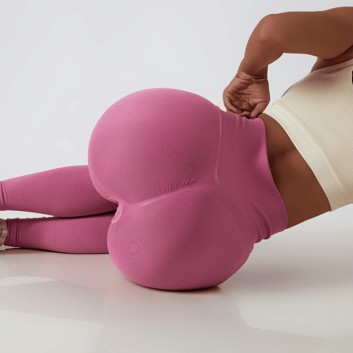 High Waist Ladies' Sports Leggings – FlexFit-Pink-S-State of Style