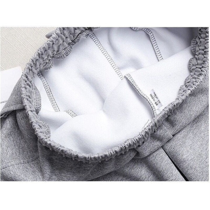 High Waist Sweatpants-Black-S-State of Style