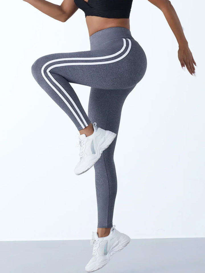 High Waist Yoga Legging - Mila-Grey-S-State of Style
