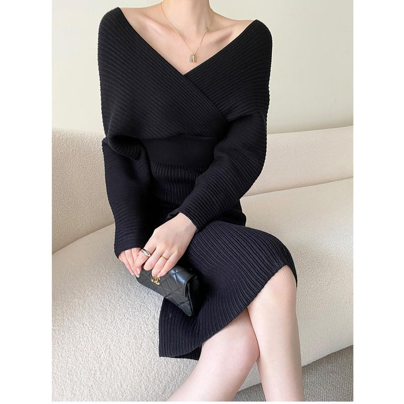High-Waisted Dress | Elegant & Comfortable-Black-S-State of Style