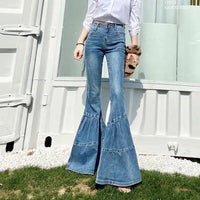 High Waisted Flared Jeans - Mia-Blue-26-State of Style