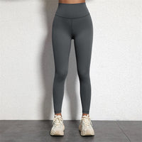 High-Waisted Plus Size Yoga Leggings – Soft & Stretchy Activewear-Graphite Grey-2XL-State of Style